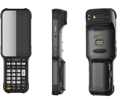 Терминал сбора данных Bluebird EK430 (WWAN) A10, LTE, WiFi, BT, AGPS, 13MP Rear, 5MP Front, 4.3", 4GB/32GB, Contactless Card Reader, 1D/2D (LED Aimer), 1 SIM, 2.2GHz Octa core, 34 key