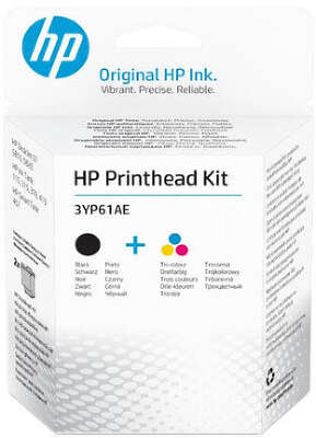 Комплект печатающих головок M0H50A+M0H51A HP GT5810/GT5820 (O) черный, трехцветный 3YP61AE