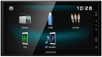 Автомагнитола Kenwood DMX1025BT 2DIN 4x50Вт v4.2 DSP 6.8