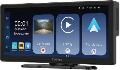Автомобильный монитор Digma Smart Screen Mi1000 Dual 8.9