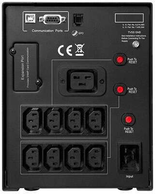 ИБП CyberPower PR3000ELCDSL, 3000VA, 2700W, IEC, черный