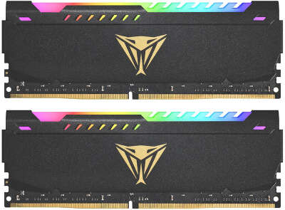 Набор памяти DDR4 DIMM 2x32Gb DDR3200 Patriot Memory Viper Steel RGB (PVSR464G320C8K)