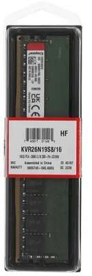Kingston DDR4 DIMM 16GB KVR26N19S8/16 PC4-21300, 2666MHz, CL19