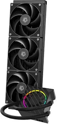Система водяного охлаждения ID-Cooling Dashflow 360 XT Lite ARGB Soc-AM5/AM4/1151/1200/2066/1700 черный 4-pin 16-34dB Al+Cu 350W Ret