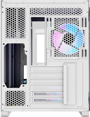 корпус Ocypus Iota C70 WH ARGB, ATX, Type-C(3.1)*1, USB3.0*2, BOTTOM 3x120mm ARGB, REAR 1x120mm ARGB, MB SIDE 2x120mm ARGB