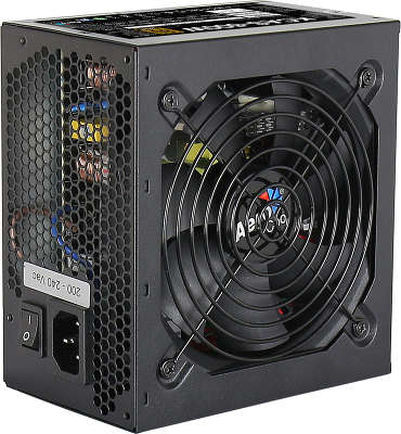 Блок питания Aerocool 600W Retail KCAS PLUS 600W ATX12V Ver.2.4, 80+ Bronze