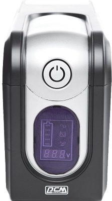 ИБП Powercom IMD-825AP, LCD, линейно-интерактивный, 825 ВA, 495 Вт, 3 розетки IEC320 C13 с резервным питанием, 2 розетки IEC320 C13 с фильтрацией, USB, защита RJ45/RJ11, ШхГхВ 105х334х168мм, 6.4 кг/ UPS Powercom IMD-825AP, LCD, Line Interactive, 825VA, 49