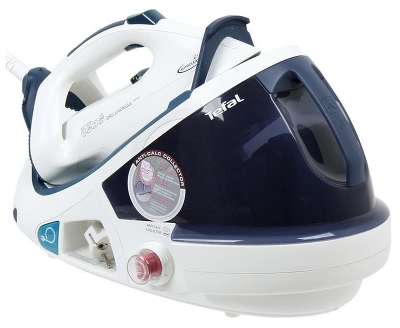 Паровая станция Tefal GV8461, белый/синий
