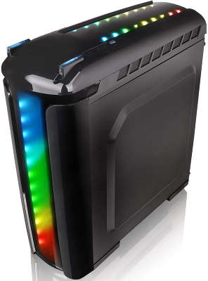 Корпус Thermaltake Versa C22 RGB черный без БП ATX 5x120mm 2xUSB2.0 1xUSB3.0