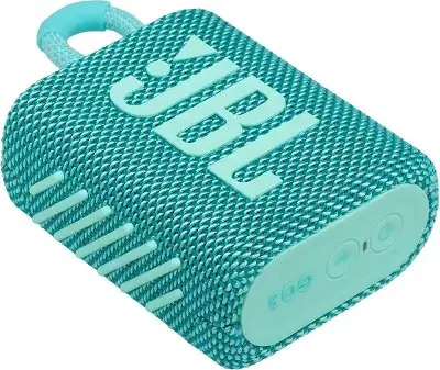 Колонка порт. JBL GO 3 бирюзовый 4.2W 1.0 BT 10м (JBLGO3TEAL)
