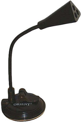 Лампа на гибкой ножке Orient L-3018B 3св,д, питание от USB