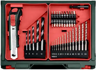 Дрель-шуруповерт Metabo Powermaxx BS Basic Set аккум. патрон:быстрозажимной (кейс в комплекте) (600080710)