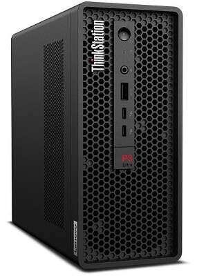 Компьютер Lenovo ThinkStation P3 Ultra i5 13600 2 ГГц/32/512 SSD/T1000 8G/WF/BT/Kb+Mouse/без ОС,черный