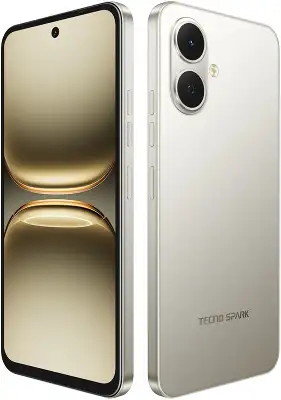 Смартфон Tecno Spark Go 2 128Gb 4Gb серый моноблок 3G 4G 2Sim 6.67" 720x1600 Android 15 13Mpix 802.11 a/b/g/n/ac GPS GSM900/1800 Protect FM microSD max1024Gb