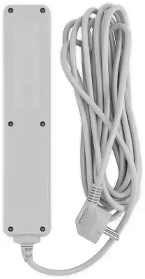 Сетевой фильтр PC Pet AP01006-5-G 5м (5 розеток) серый (пакет ПЭ)