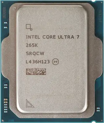 Процессор Intel Core Ultra 7 265K Soc-1851 (AT8076806412) (3.9GHz/Intel Graphics) OEM
