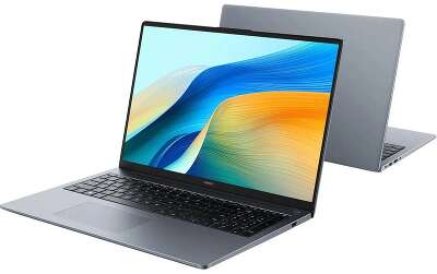 Ноутбук Huawei MateBook D16 Intel Core i5-12450H/16Gb/SSD512Gb/16"/IPS/WUXGA/1920x1200/60Hz/Win11/Space Grey (53013WXF)