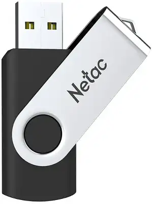 Флеш Диск Netac 64GB U505 NT03U505N-064G-32BK USB3.0 черный/серебристый