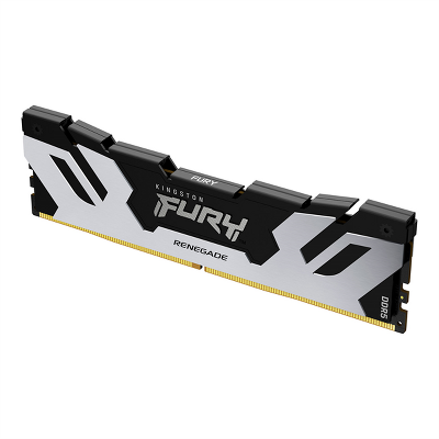 Оперативная память Kingston 16GB 6400MT/s DDR5 CL32 DIMM FURY Renegade Silver XMP