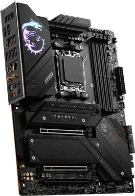 Материнская плата MSI MPG X670E CARBON WIFI Socket AM5 AMD X670 4xDDR5 ATX AC`97 8ch(7.1) 2.5Gg RAID+HDMI+DP