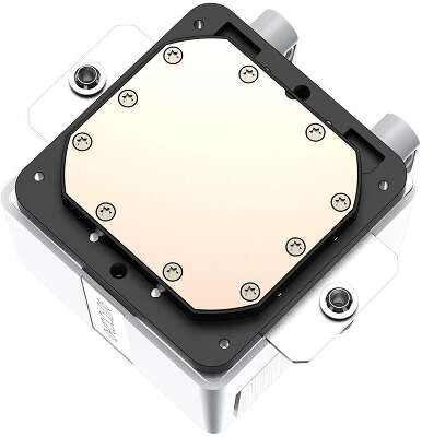 Система водяного охлаждения ID-Cooling Dashflow 360 Basic Soc-AM5/AM4/1151/1200/2066/1700 белый 4-pin 15.2-35.2dB Al+Cu 350W Ret (DASHFLOW 360 BASIC WHITE)