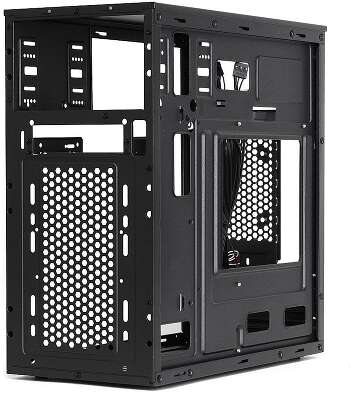 Корпус CROWN CMC-4220, черный, mATX (CM-PS500W ONE)