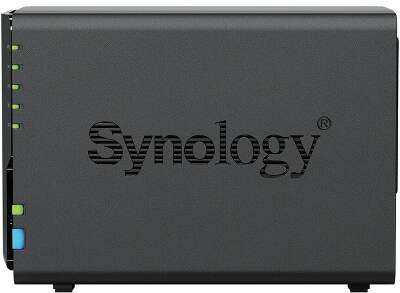 Synology DS225+ СХД настольное исполнение 2BAY NO HDD (repl. DS224+)) вилка UK/HK 3-pin