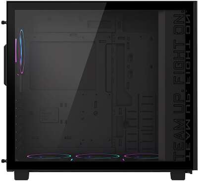 Корпус для ПК Gigabyte AORUS C400G MidTower, ATX, USB-C x1, USB 3.0 x2, Audio I/O, Black,TG