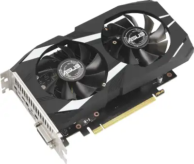 Видеокарта Asus PCI-E 4.0 DUAL-RTX3050-O6G NVIDIA GeForce RTX 3050 6Gb 96bit GDDR6 1507/14000 DVIx1 HDMIx1 DPx1 HDCP Ret