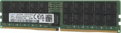 Память оперативная/ Samsung DDR5 64GB RDIMM 4800 2Rx4 1.1V pulled