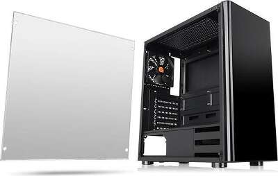 Корпус Thermaltake V200 Tempered Glass Edition, черный, ATX, Без БП (CA-1K8-00M1WN-00)