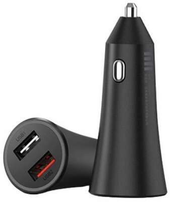 Автомобильное зарядное устройство Xiaomi Mi 37W Dual-Port Car Charger CC06ZM (GDS4147GL)