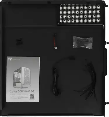 Корпус Thermaltake Ceres 300 TG ARGB черный без БП ATX 7x140mm 5x180mm 2xUSB3.0 audio bott PSU