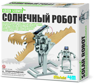 Конструктор Настольный Солнечный робот 4M