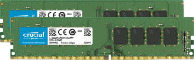 Набор памяти DDR4 DIMM 2x4Gb DDR2666 Crucial (CT2K4G4DFS8266)