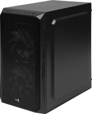 Корпус Aerocool CS-107-A-BK-v2 черный без БП mATX 1xUSB2.0 1xUSB3.0 audio