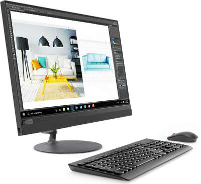 Моноблок Lenovo IdeaCentre IO 520-24ICB MS 23.8" FHD i5-8400T/8/512 SSD/Multi/WF/BT/Cam/Kb+Mouse/W10,черный