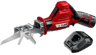 Сабельная пила Зубр СПЛ-125-21,  аккумуляторная