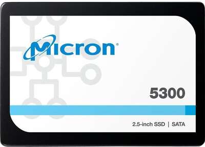 Твердотельный накопитель 2.5" SATA3 480Gb Micron 5300 MAX (MTFDDAK480TDT-1AW1ZABYY) (SSD) OEM