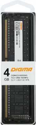 Модуль памяти DDR-III DIMM 4096Mb DDR1600 Digma single rank (DGMAD31600004S)