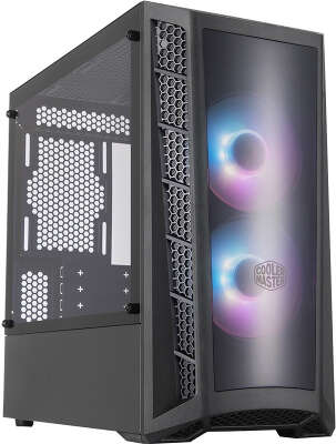 Корпус Cooler Master MasterBox MB320L ARGB, черный, mATX, Без БП (MCB-B320L-KGNN-S01)