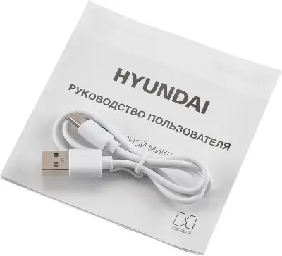 Микрофон беспроводной Hyundai H-MIC101 черный