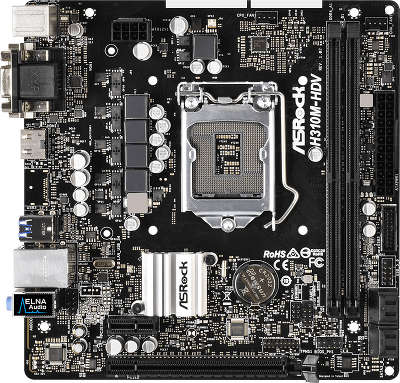 Мат. плата ASRock H310M-HDV