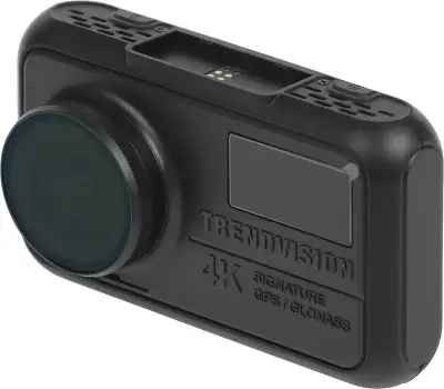 Видеорегистратор с радар-детектором TrendVision Hybrid Signature Real 4K 2CH GPS ГЛОНАСС черный