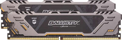 Набор памяти DDR4 DIMM 2x8Gb DDR3200 Crucial Ballistix Sport AT (BLS2K8G4D32AESTK)