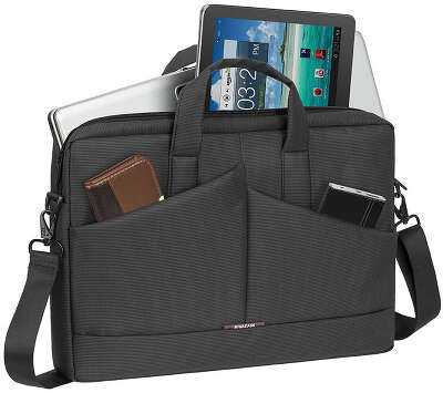 Сумка для ноутбука 15.6" Riva 8731 серый полиэстер (8731 GREY)