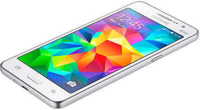 Смартфон Samsung SM-G531H Galaxy Grand Prime, Dual Sim, White (SM-G531HZWDSER)
