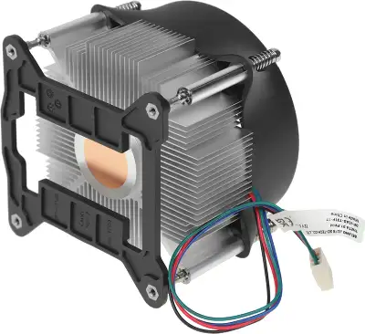 Устройство охлаждения(кулер) Deepcool Theta 31 PWM Soc-1700/1851 черный/синий 4-pin 30.3dB Al+Cu 95W 424gr Ret (DP-ICAS-T31P-17)