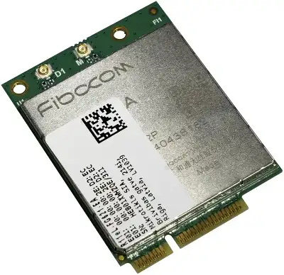 Плата/ R11eL-FG621-EA 3G/4G/LTE miniPCi-e card with 2 x u.FL connectors for International bands 1/3/5/7/8/20/28/38/40/41, CAT6