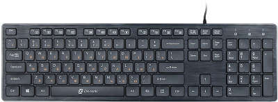 Клавиатура USB Oklick 520M2U, чёрная